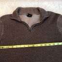 Calvin Klein Jeans  sweater rolled hem 1/4 zip size XL may run small Photo 6