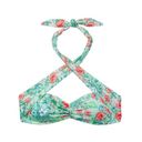 Victoria's Secret NEW Size M Medium Green  VS Butterfly Floral Bikini 2 Piece Set Photo 3