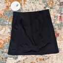 Princess Polly  black mini skort with silver rings Photo 1