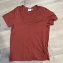 AG Adriano Goldschmied Adriano Goldschmied Women's V-Neck Casual Cotton Shirt Size M Photo 0