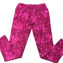 The North Face  Womens Pink Printed Leggings sz Medium 0095 Photo 1