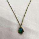 Kendra Scott Cory Pendant Necklace Abalone Shell Photo 4