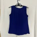 ZARA  Basic Sleeveless Tank Top Womens Medium Blue Photo 5