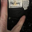 Oleg Cassini Dress Vintage  Black Sequin Cocktail Off the Shoulder Photo 2