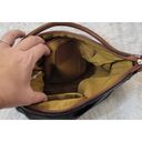 Relic  Black Brown Shoulder Bag Woven Handle Photo 8