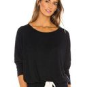 Eberjay NWT Eberjey X Revolve Heather Slouch Tee in Black Size M Photo 0