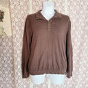Banana Republic  faded brown pullover knit sweater Size large  Photo 3