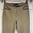 Bill Blass  Jeans Womens Stretchy Trouser Chino with Front Pockets Khaki Size 6P Photo 1