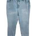 Abercrombie & Fitch Abercrombie Curve Love Ultra High Rise 90s Straight Jean Blue Size 35 20 Short Photo 0