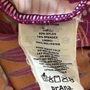 prAna  Purple‎ & Orange Aztec Tribal Print Tankini Top Size Small Photo 4