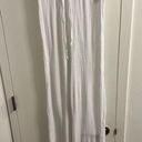 Flowy White Beach Coverup Pants Size 8 Photo 1