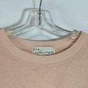 Vintage Havana  Women's Soft Knit Sweater Long Sleeve Crew Neck Peach Small Photo 5