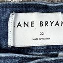 Lane Bryant  Wide Leg Jeans Plus Size 22 High-Rise Dressy Stretch Denim Comfort Photo 4