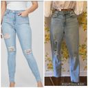 Guess  high waist distressed skinny jeans size 27 Photo 1