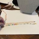 Handmade colorful beaded anklet Photo 3