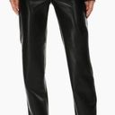 Wilfred Aritzia  The Melina Super High Rise Vegan Leather Pants in Black Photo 0