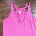 Lilly Pulitzer  • Minka Top trapeze tank Capri Pink pima cotton slub knit Photo 2