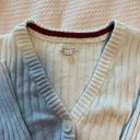 American Eagle Outfitters Cropped Creme Cardigan Photo 2