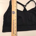 Bally Total Fitness  sports bra black women’s fits size large Photo 4