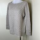 The White Company White Label  100% Cashmere Sweater Jumper 6 Gray Knit Crewneck Photo 1