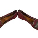 Rebecca Minkoff  Maroon Suede Zippered Detail Flats Women SZ 7 Photo 1