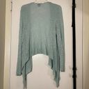 Torrid  Mint Green open front drape lightweight cardigan sweater Plus Size 0 Photo 4