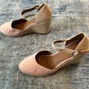 Pink Lily Susina Soft  Ankle Strap Wedge Espadrille Size 8.5 Photo 3