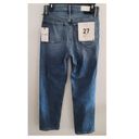 RE/DONE  70s Stove Pipe Hi-Rise Jeans Western Blue 27 NEW Photo 2