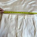 Mango NWOT  Solid White High Rise Trousers Cropped Dress Pants Size Small Photo 11