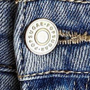 Popsugar  Light Blue Raw Edge Hem Denim Jeans ~ Women's Size 6 Photo 3