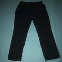 st. john's bay ST. JOHN’S BAY relaxed fit boot cut high waisted black jeans 100% cotton size 12 Photo 1