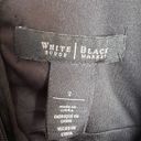 White House | Black Market Black WHBM Ruched LBD Size 2 Like New Photo 4