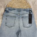 Bermuda NWT Nili Lotan Boyfriend  Shorts Light Blue Wash Size 27 Photo 7