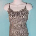 Natori Josie  Cami Size M Brown Lace Photo 1