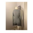 SKIMS Size 4X Soft Lounge Button Up Henley Onesie Romper in Heather Gray NWT 4xl Photo 3