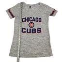 Genuine Merchandise New Era  Chicago Cubs Baseball Short Sleeve V-Neck T-shirt Photo 5