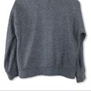 BCBGMAXAZRIA  Tallulah Zipper Mesh Grey Sweatshirt Photo 8