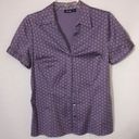 Apt. 9 button down lavender blouse. Great to wear for Easter/spring festivals. Photo 2