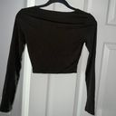 Forever 21 Long Sleeve Crop Top Photo 1