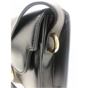 Gucci  GG Azalea Ring Black Leather Timeless Shoulder Bag Photo 8