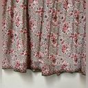 Max Studio  Women’s Pink Floral Paisley Flowy Boho Mini Skirt Large NWT Photo 4