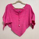 Ralph Lauren Pink Terry Cloth Shawl Coverup Photo 0