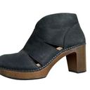 Dansko  Delphina Ankle Boots Black Nubuck Leather Cut Out Women's 41 US 10.5 11 Photo 0