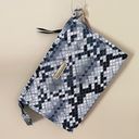 Simply Southern NWT  Makeup‎ Brush Travel Bag Snake Print Gray Black One Size Photo 0