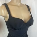 Newport News  Black 1 Piece Swim Bathing Suit 10 Photo 2