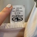 Athletic Works  Women's White Side Stripe Full Zip Activewear Jacket Size M Photo 3