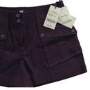 W By Worth  Short Shorts Mary Kate Root Beer Cargo Shorts Size 4 NWT Photo 5