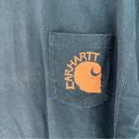 Carhartt Dark Green Logo T-Shirt Photo 3