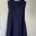 Soprano Navy Blue Formal Scallop Mini Dress Junior’s Size Medium Photo 4