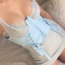 For Love & Lemons NWT  Bourbon Blue Waist Corset Photo 0